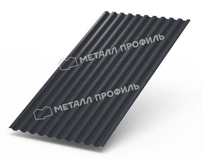 Фото: Профнастил С21 х 1000 - A (Steelmatt-20-7024-0.4±0.08мм) в Фрязино