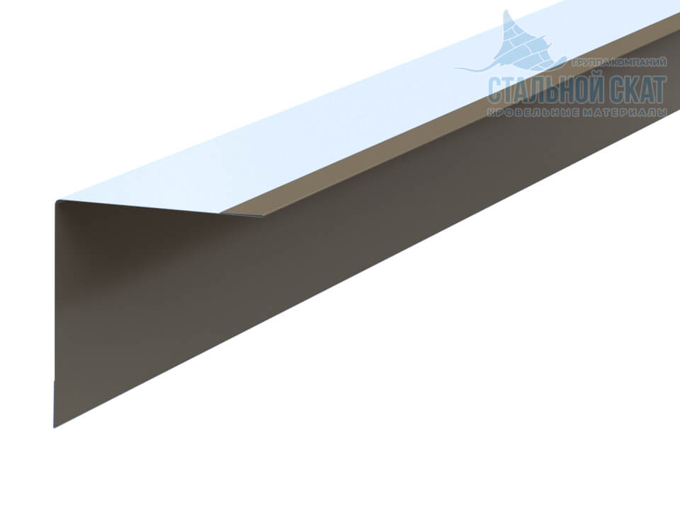 Планка угла внутреннего 50х50х3000 (ПЭ-01-1035-0.45) в Фрязино
