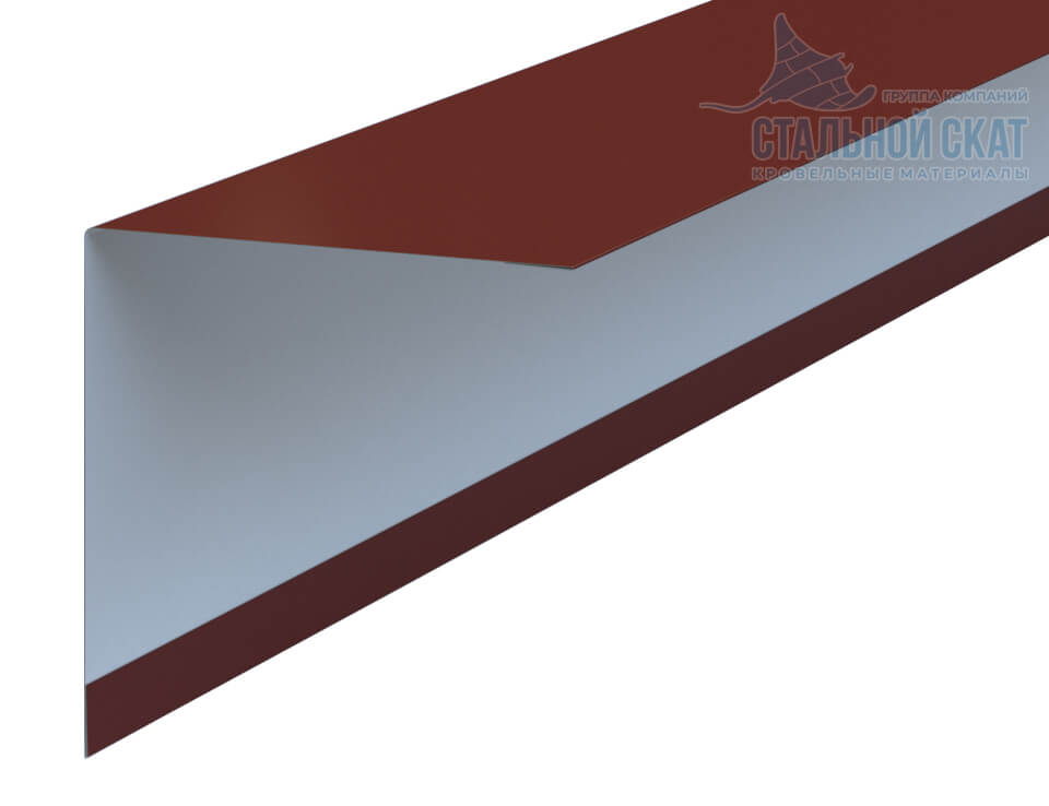 Фото: Планка угла наружного 75х75х3000 (PURMAN-20-Argillite-0.5) в Фрязино