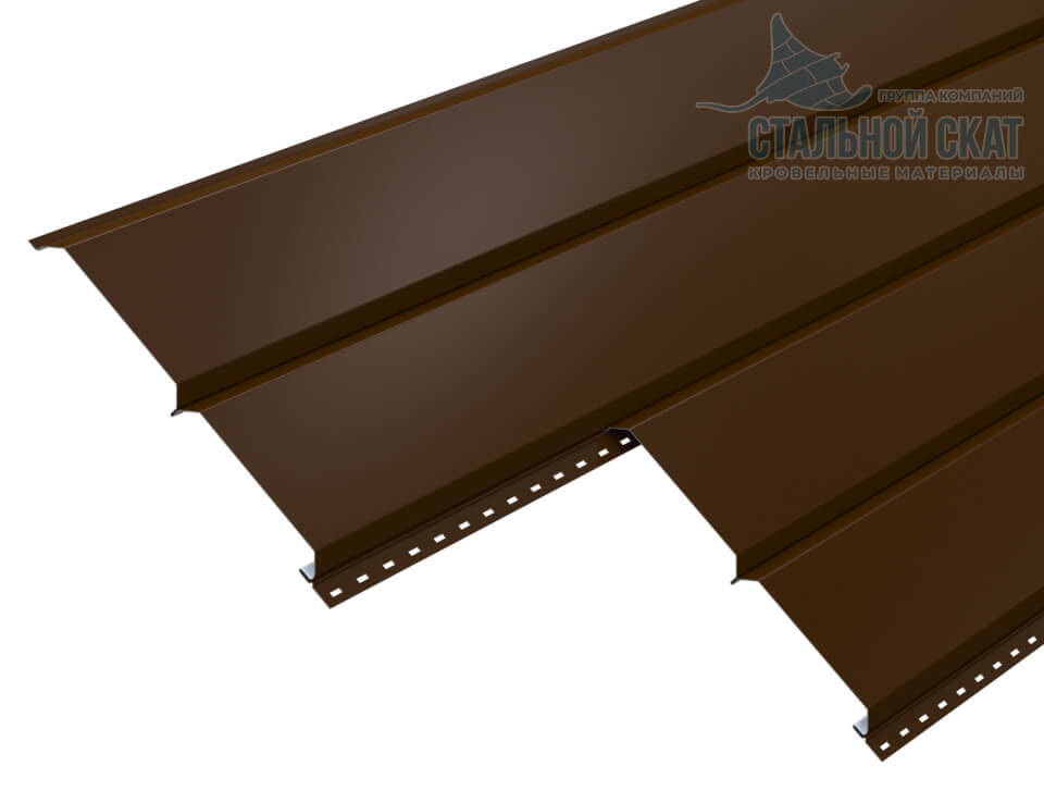 Сайдинг Lбрус-15х240 NormanMP (ПЭ-01-8017-0.5)