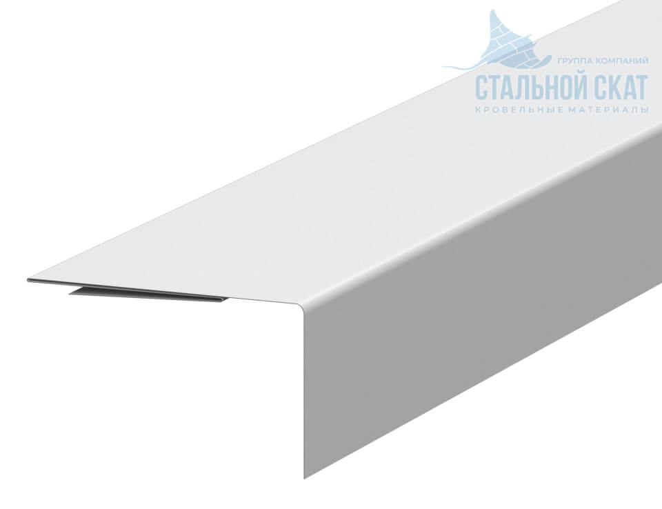 Планка аквилона малая 35х20х3000 NormanMP (ПЭ-01-9003-0.5)