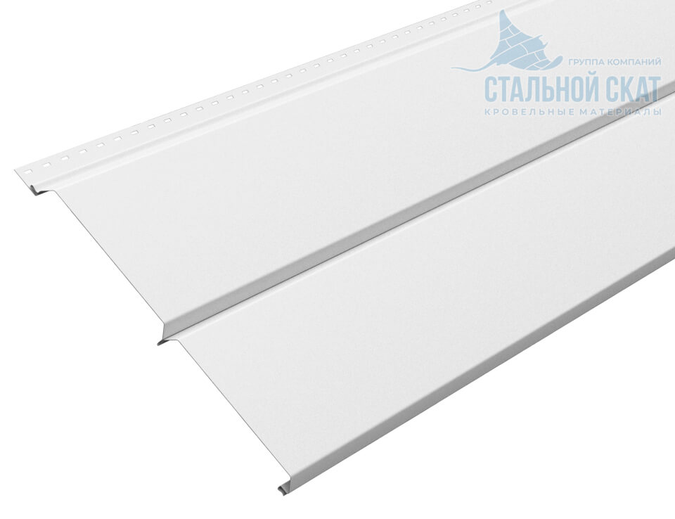 Сайдинг Lбрус-XL-14х335 (ПЭ-01-9010-0.45)