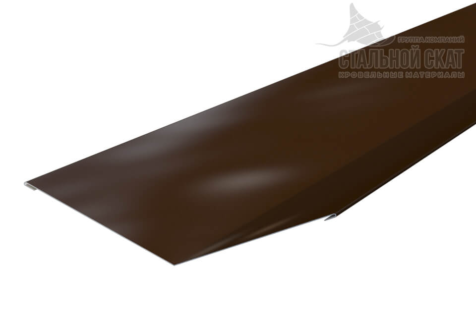 Планка ендовы верхняя простая 145х145х2000 (ПЭ-01-8017-0.45)